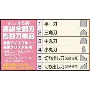 【単品】彫刻刀(はくぶん)